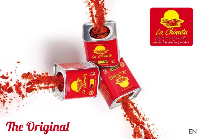 La Chinata Spanish Smoked Paprika. 70gm. Bittersweet, Sweet or Hot. Carousel 1