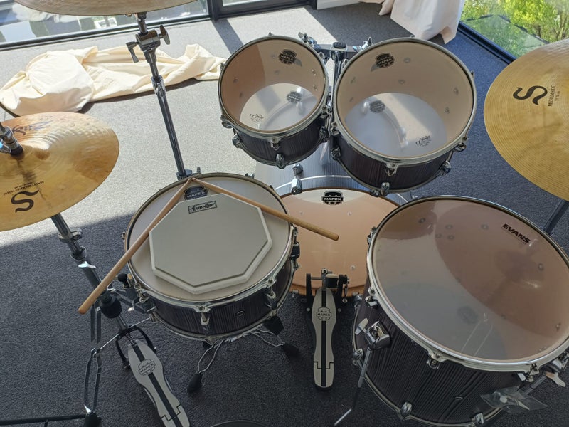 Drum Kits | MAPEX Mars 529 Rock Shell Pack-Smokewood64382147849217113