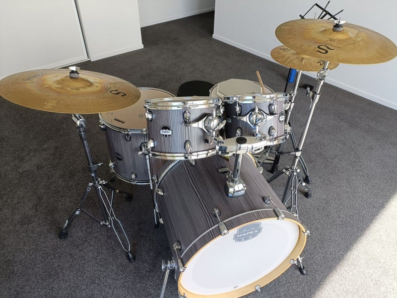 Drum Kits | MAPEX Mars 529 Rock Shell Pack-Smokewood64382147849217111