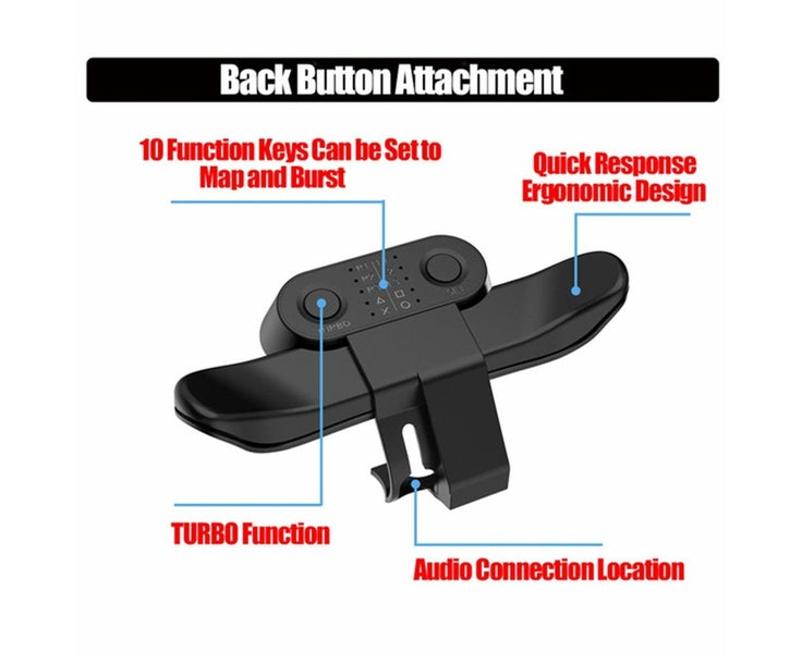 Extended Gamepad Back Button PS4 Game Controller65074717264258114