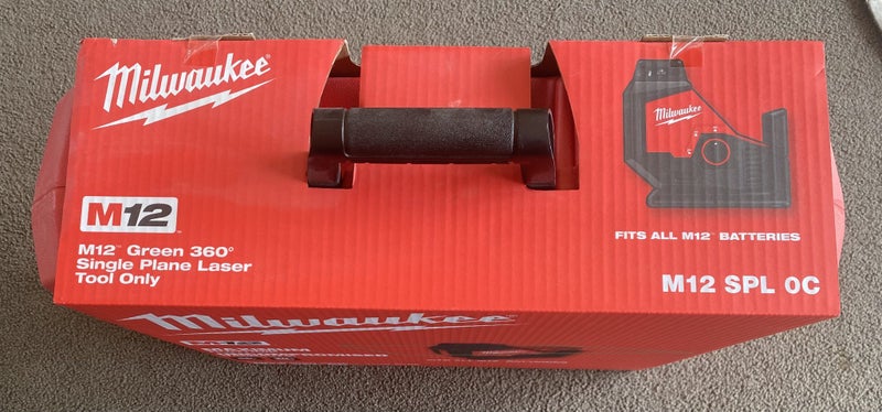 Milwaukee M12 Single Plane Laser (tool only)63786770395395112