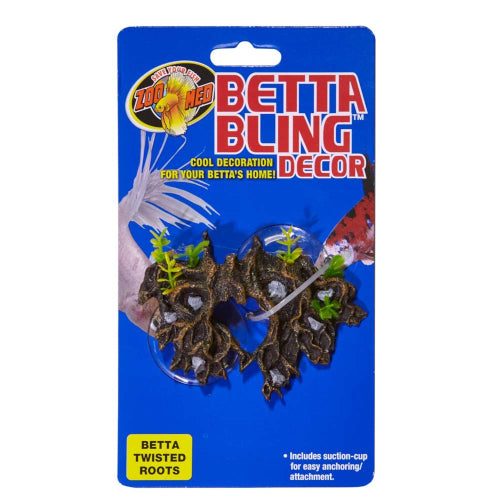 Zoo Med Betta Bling Twisted Roots Aquarium Ornament Carousel 1