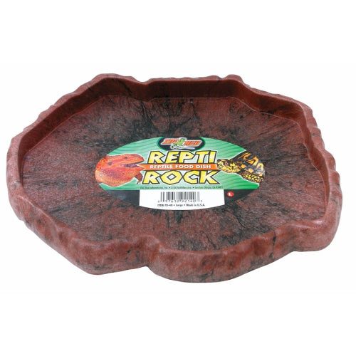 Zoo Med Repti Rock Food Dish - Reptile Feeding Dish Carousel 2
