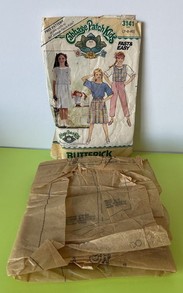 Vintage 1985 Cabbage Patch Kids – Butterick Sewing Pattern 3141 (PING/AFTERPAY) Carousel 3