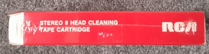 VERY RARE! Stereo 8 Track RCA Head Cleaning Tape Cartridge (sealed) Carousel 6