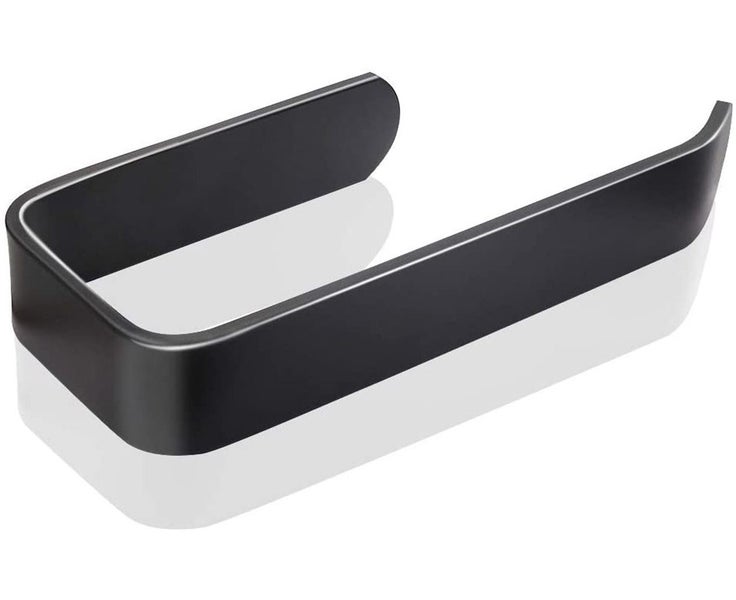 Toilet toilet paper holder black, without drilling aluminum toilet paper hold Carousel 1