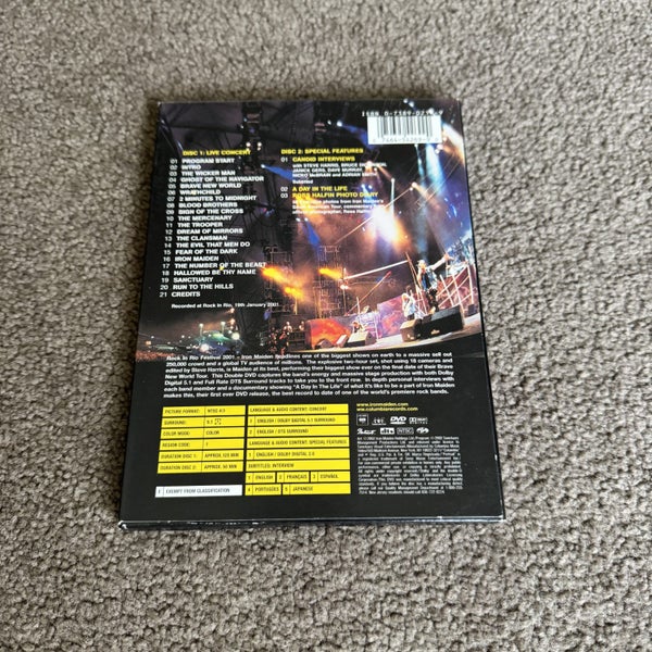 IRON MAIDEN - DVD Rock In Rio Carousel 2