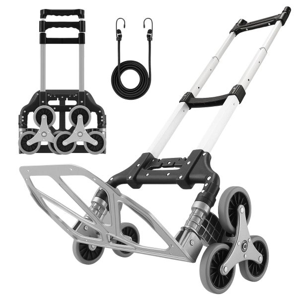Foldable Hand Truck Dolly Shopping Utility Cart Trolley Carousel 2