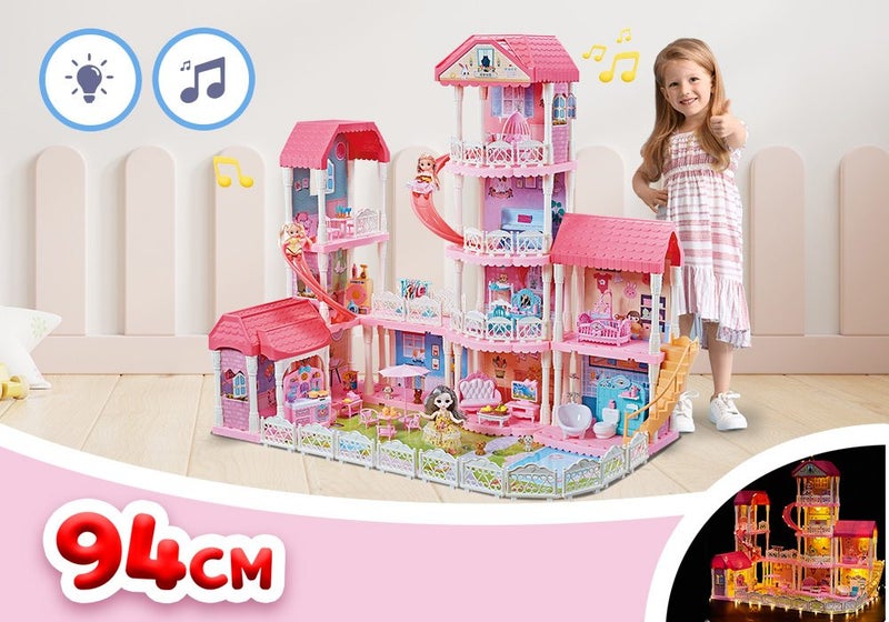 Playhouses Toy Dollhouse Princess Castle Carousel 2