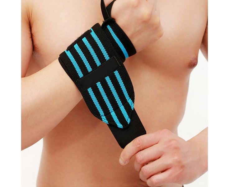 Wrist Wraps Weightlifting - Stiff Heavy Duty Wraps With Thick Thumb Loop For Carousel 6