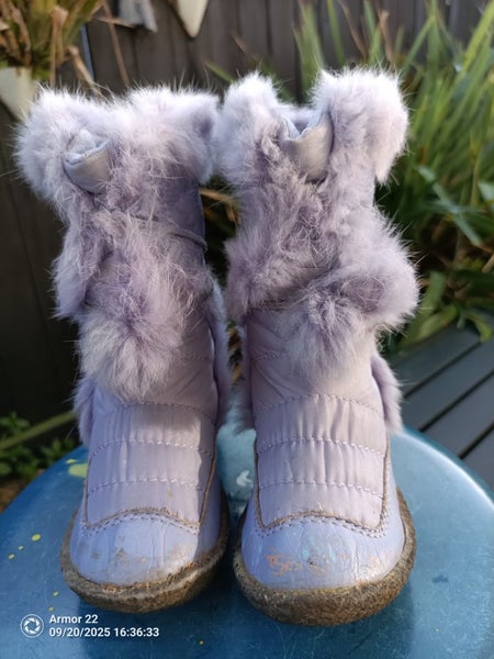 Lilac Diesel Boots, Sz 27 / 10 Carousel 16