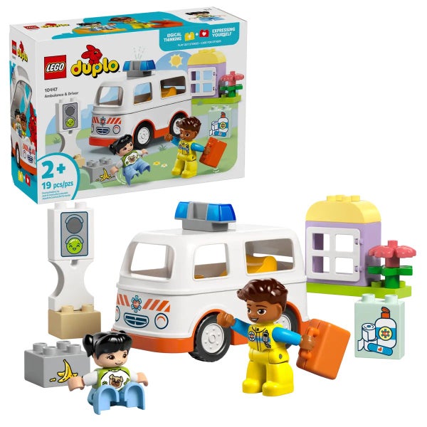 Lego Duplo Ambulance & Driver 10447 Carousel 1