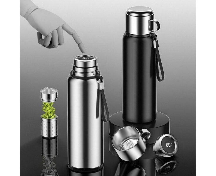 Stainless Steel Thermos Vacuum Hot Water Flask Large Capacity Smart Water Bot Carousel 2