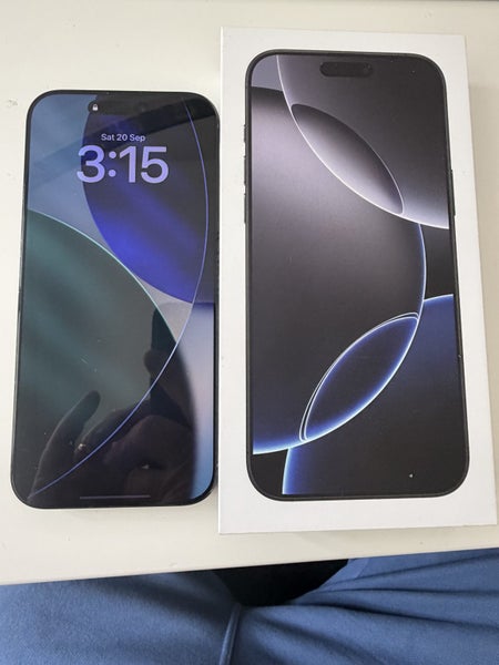 iPhone 16 Pro Max 256GB Black Titanium63796379944195111