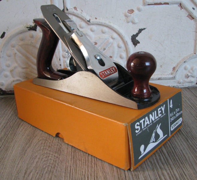 Vintage New In Box Stanley Bailey No 4 Smooth Plane Made In England63796483720067110