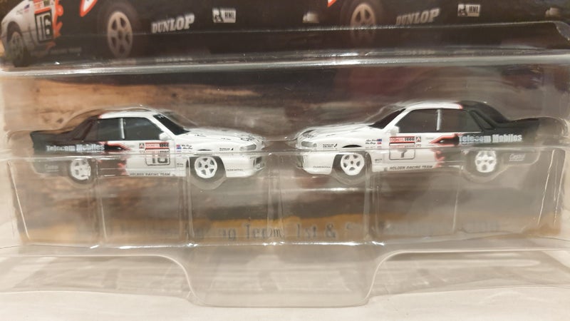 OZ WHEELS HOLDEN RACING TEAM HRT VL COMMODORE 1990 BATHURST TWIN PACK 1:64 Carousel 2