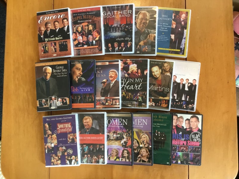 Gaither DVDs - choose one Carousel 1