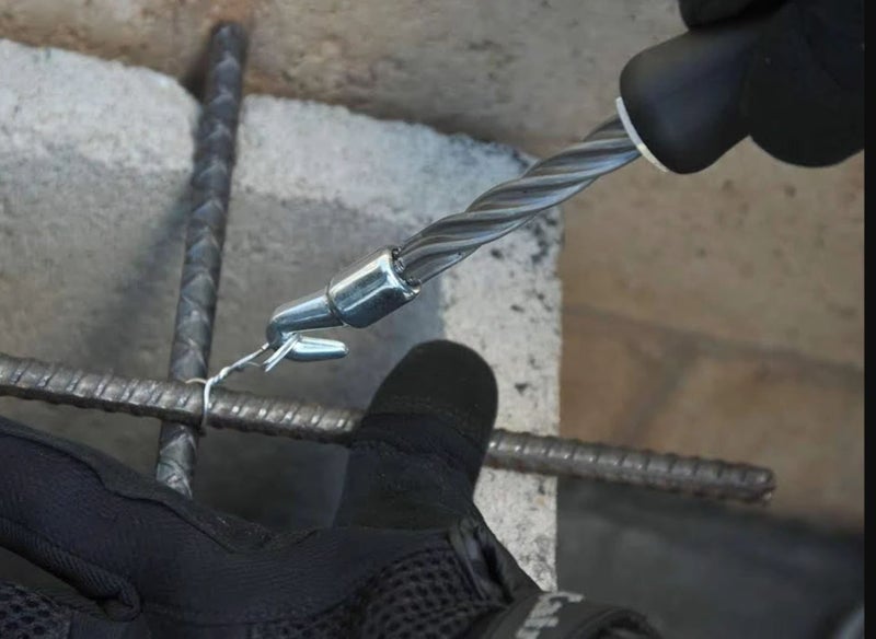 Spiral Wire Tie Twisting Twister, Puller Rebar Tier, Bag Sealing Tying Tool Carousel 2