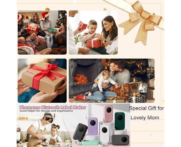 Phomemo D30 Label Printer with 1 Roll Rabel Carousel 7