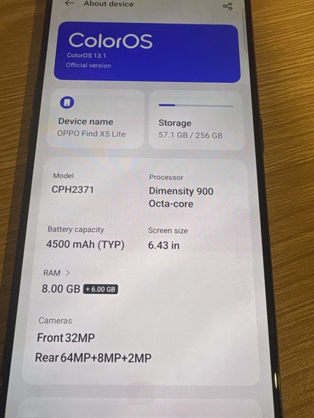 OPPO FIND X5 LITE MOBILE PHONE63890593224706112