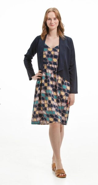 KILT Delilah Jacket | NO closures | Sapphire | unlined- 14 Carousel 1