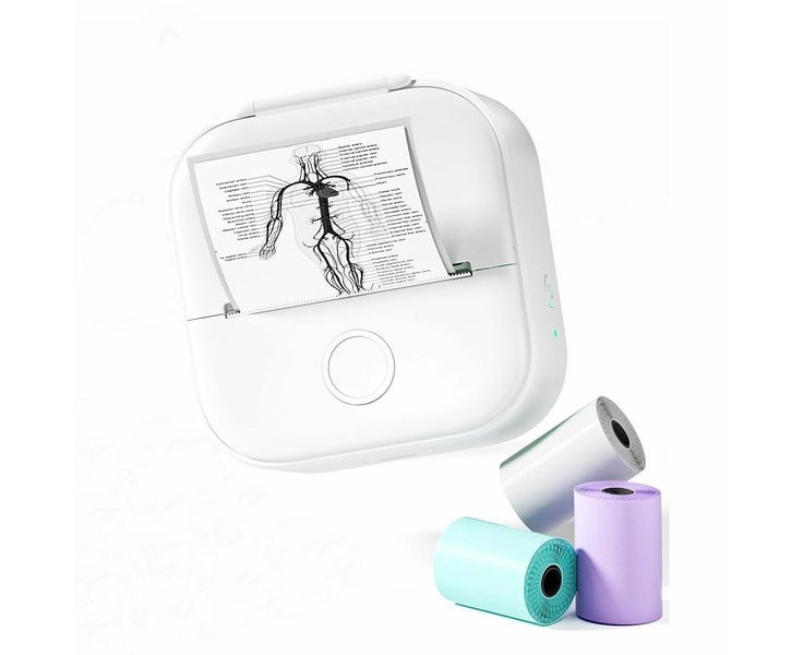 Phomemo T02 Sticker Printer, Inkless Printer Mini Printer Sticker Maker Bluet Carousel 1