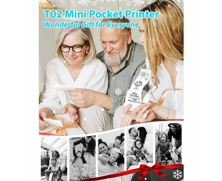Phomemo T02 Sticker Printer, Inkless Printer Mini Printer Sticker Maker Bluet Carousel 7
