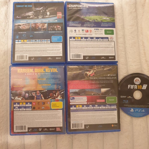 PS4 Bundle-Need For Speed + Gran Turismo + FIFA 18 & 19-2K22 Anniversary Edition Carousel 2