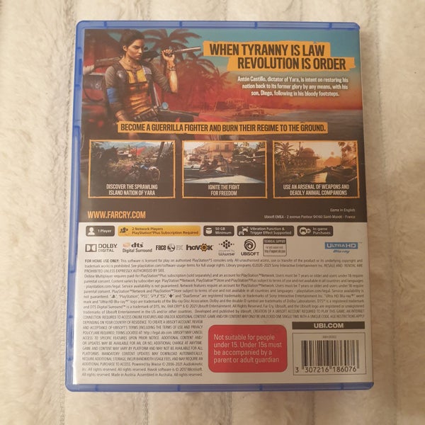 PS5 - Far Cry 6 -Preowned Original Case - Excellent Condition Carousel 2
