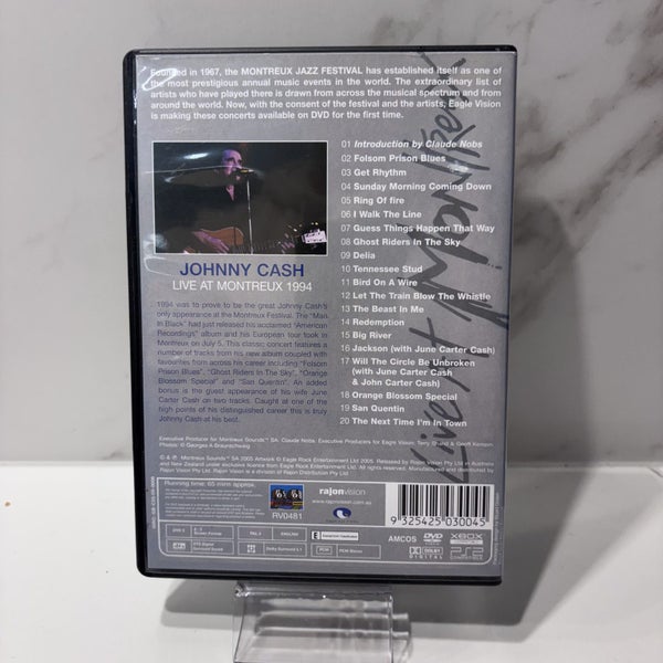 Johnny Cash • Live at Motreux • Music DVD64591675320449111