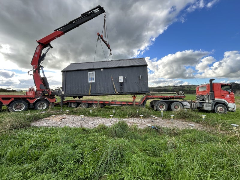 READY TO GO! Tiny home, 3-rooms, screw piles, gas, electrical, plumbing Carousel 17