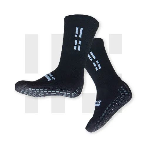 Grip Star Crew Grip Socks Black Carousel 1
