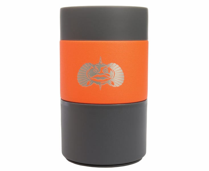 Toadfish Non Tipping Insulated Can and Bottle Cooler Orange Beer Stubbie Holder Carousel 1
