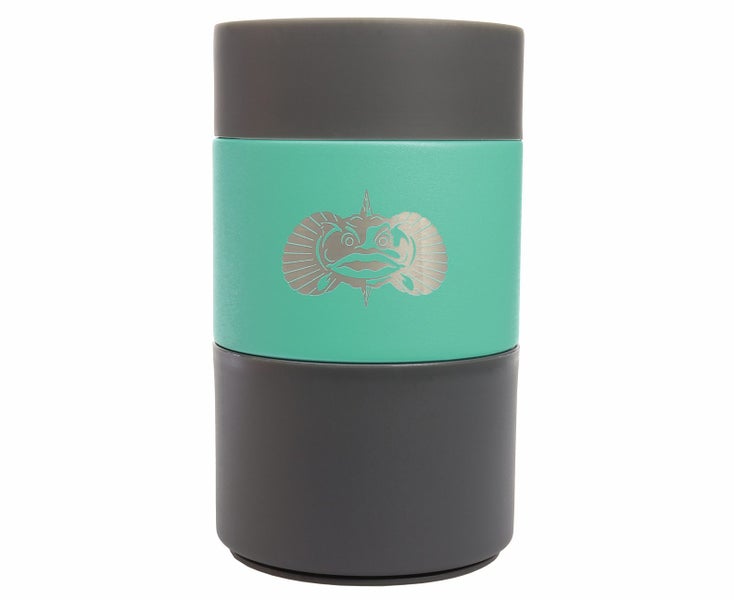 Toadfish Non Tipping Insulated Can and Bottle Cooler Teal Beer Stubbie Holder Carousel 1
