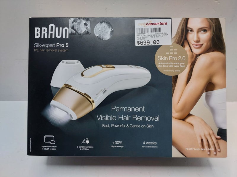 BRAUN "Silk Expert Pro 5" IPL Hair Removal System (Pl5157) !NEW! Carousel 1