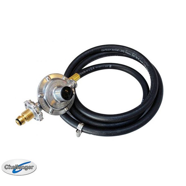 Gas Regulator & Hose Kit -Suitable for Challenger Gas califont to connect to LPG Carousel 1