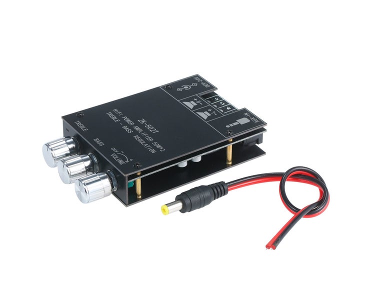 HIFI Power Amplifier Board Module 50Wx2 AUX and BT5.0 Audio Input Stereo Audi Carousel 1