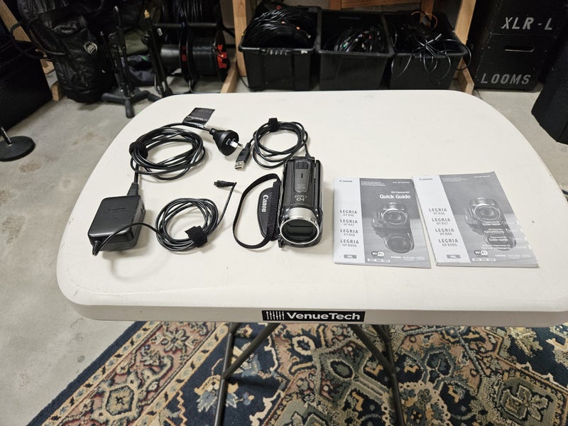 Canon Legria HF R406 Black camcorder Carousel 1