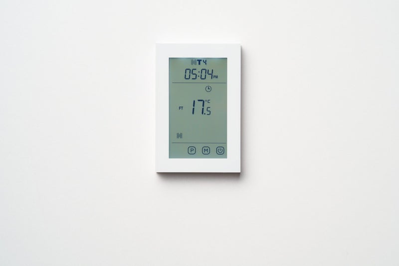 HT4 Underfloor Heating Thermostat - Vertical White Carousel 1