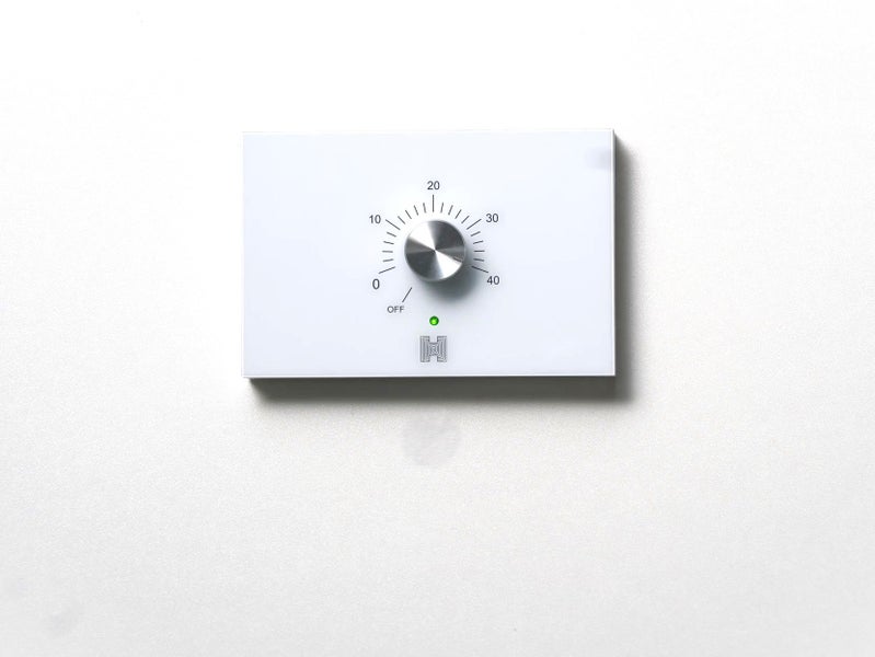 HT-M Underfloor Heating Thermostat - Horizontal White Carousel 1