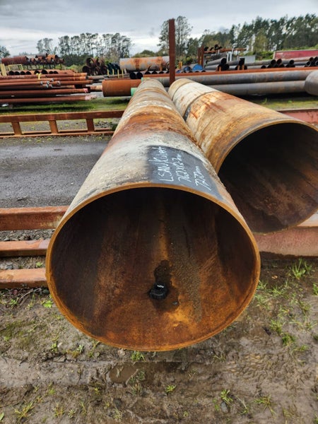 Steel Culvert Pipe, 762mm OD x 12.7mm WT x 7270mm Long Carousel 1