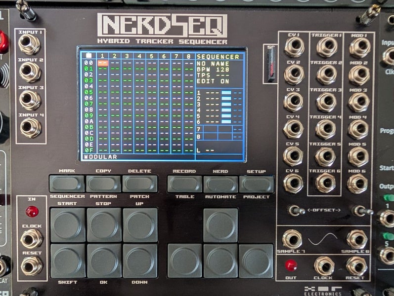 Nerdseq eurorack sequencer Carousel 1