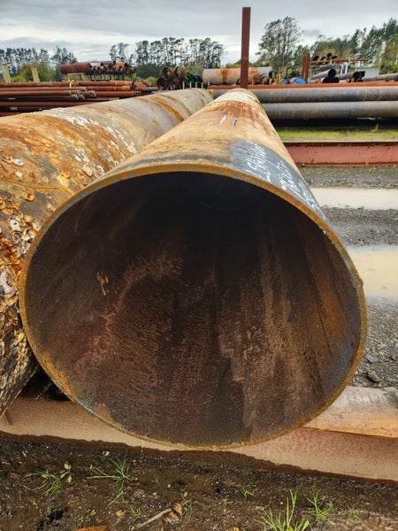 Steel Culvert Pipe, 762mm OD x 12.7mm WT x 5800mm Long Carousel 2