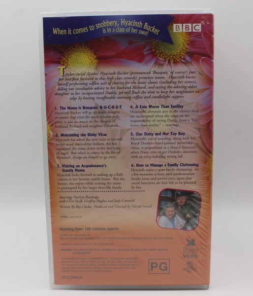 Keeping Up Appearances BBC Collection (4-VHS Set) – New Sealed Carousel 4