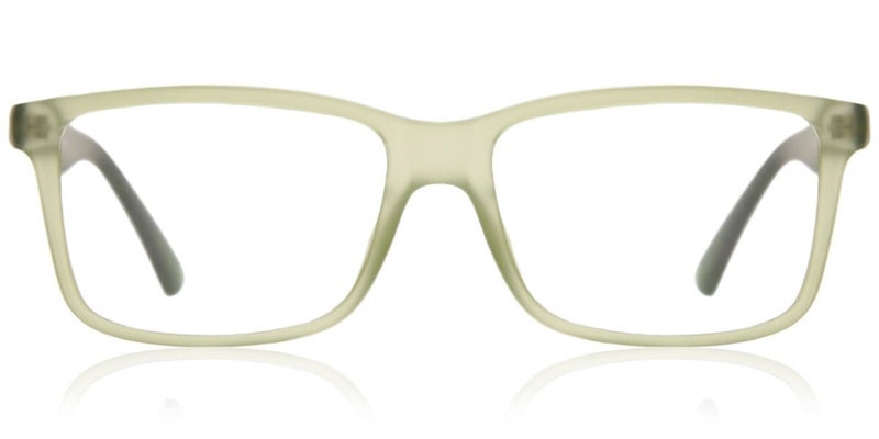 Full Rim Square Transparent Green SmartBuy Collection Polly CP162C 54 Fashion Carousel 1