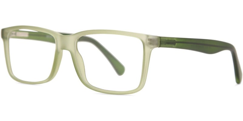 Full Rim Square Transparent Green SmartBuy Collection Polly CP162C 54 Fashion Carousel 2