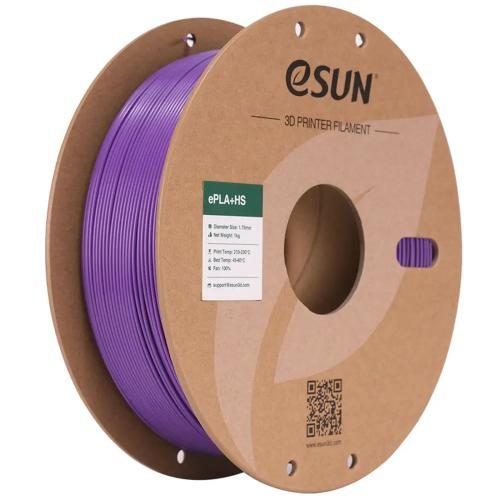 eSun ePLA+ HiSpeed Filament - Purple 1kg Roll - 1.75mm - Compatible with Most Carousel 1