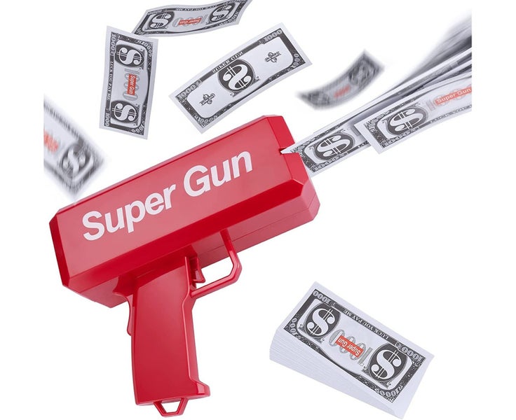 Cash Money Gun Making A Cash Rain Money Toy Gun for Your Party or Wedding Carousel 1