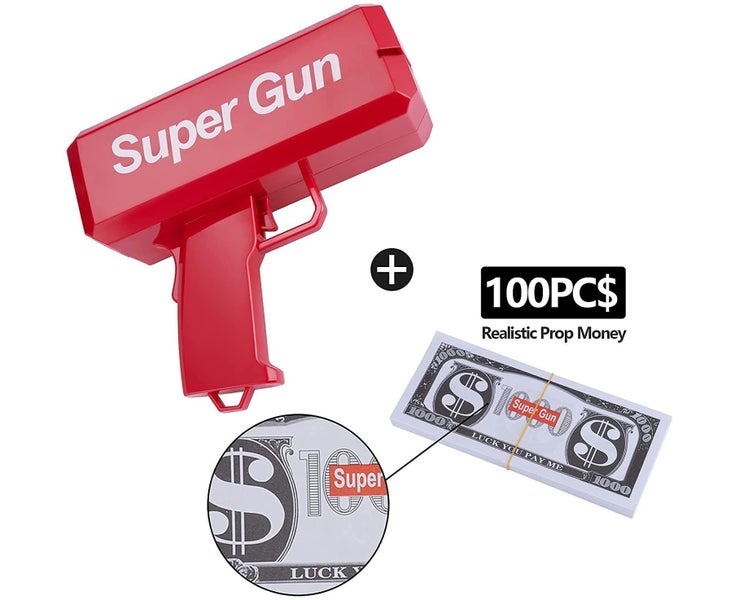 Cash Money Gun Making A Cash Rain Money Toy Gun for Your Party or Wedding Carousel 2