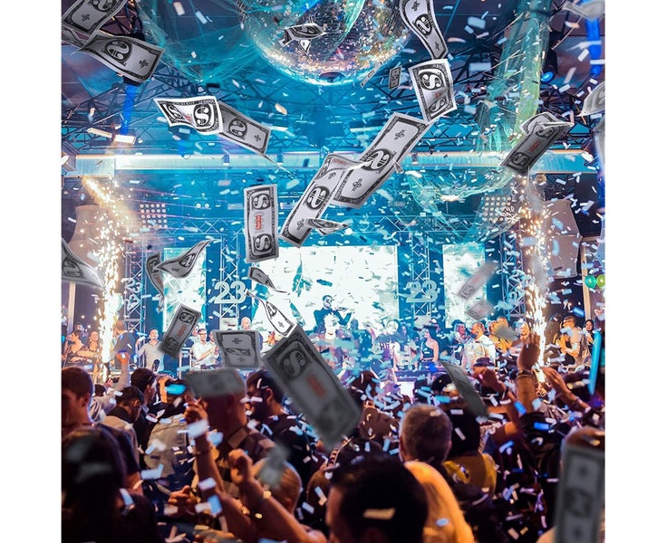 Cash Money Gun Making A Cash Rain Money Toy Gun for Your Party or Wedding Carousel 9